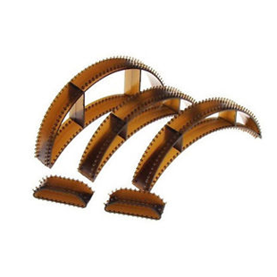 5PCS BROWN <br> HAIR CLIPS